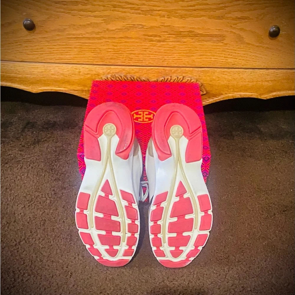 Tory Burch Good Luck Trainer women’s sneakers size 9 - Picture 7 of 9